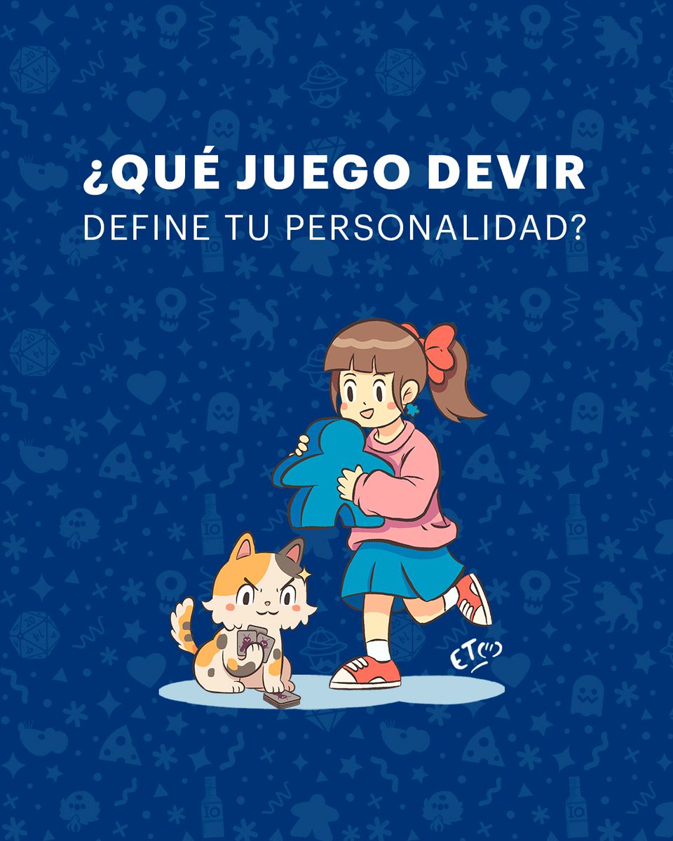 DevirChile's tweet photo. ¡Queremos saber! 😏💙 Deviriano de corazón cuéntanos aquí ¿Qué juego Devir te define? 😁 No es necesario que sea solo uno 🤭 Puede ser una mezcla de varios 😜 ¡Los leemos! ✨
#devir #devirchile #juegosdemesa #juegosdemesaenfamilia #juegosdemesachile #boardgames #vivejugando https://t.co/Blk2YmUYzJ
