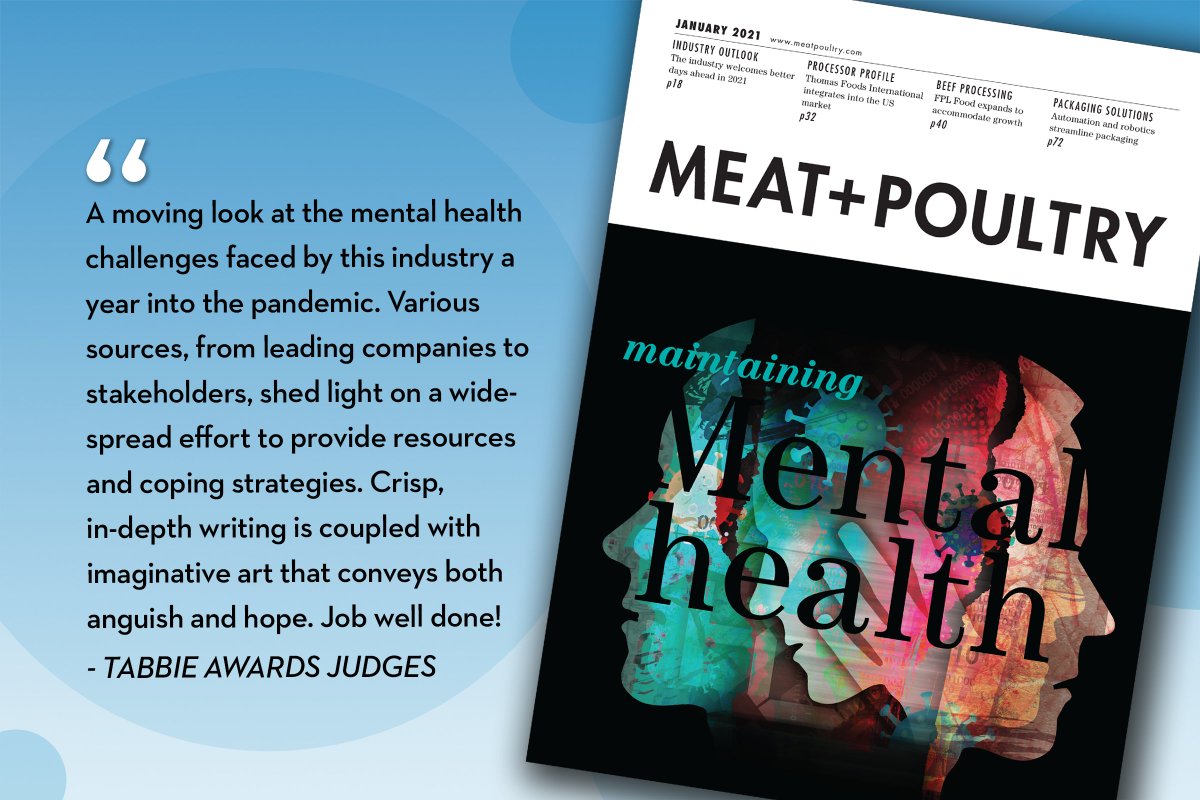 Congrats to <a href="/MeatPoultry/">MeatPoultry.com</a> for earning bronze in the Feature Article category of the 2022 <a href="/TabbieAwards/">Tabbie Awards</a>! Read the feature here: ow.ly/IO0s50KqmY7 #tabbieawards