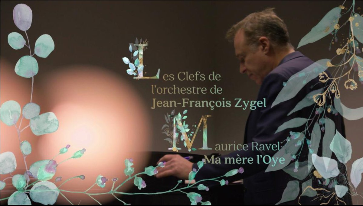HeleneHPDV's tweet photo. Vivement la rentrée !
Samedi 10 septembre à 21h10 Les Clefs de l'orchestre de Jean-François Zygel nous emmèneront au pays de l’enfance et des merveilleuses histoires de Ma mère l’Oye
mises en musique par Maurice Ravel
avec @PhilharRF
Dir. Fabien Gabel
Violon solo Virginie Buscail https://t.co/bvub4Mql0S
