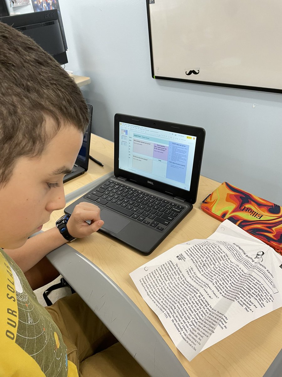MohonSWMS's tweet photo. Today we are having chat stations on the motivations of explorers and then creating Frayer Models over one explorer while giving them an archetype @wcpsinstruction #PreschooltoProfession https://t.co/gKWhpbRVGq