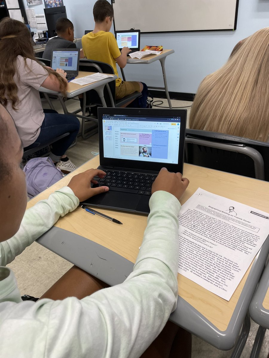 MohonSWMS's tweet photo. Today we are having chat stations on the motivations of explorers and then creating Frayer Models over one explorer while giving them an archetype @wcpsinstruction #PreschooltoProfession https://t.co/gKWhpbRVGq