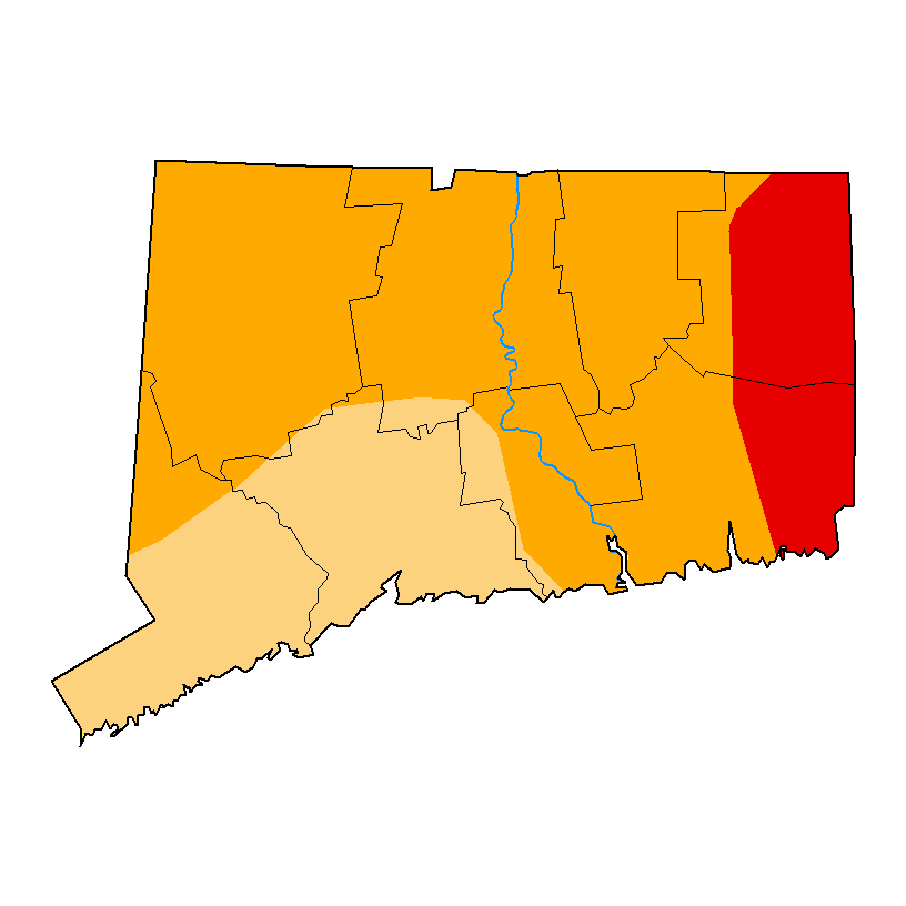CRCOG1's tweet photo. Connecticut is experiencing a drought. See the map and learn how different areas in the state are impacted. https://t.co/uOepy0lzf1 #drought https://t.co/wopSIbFYs1