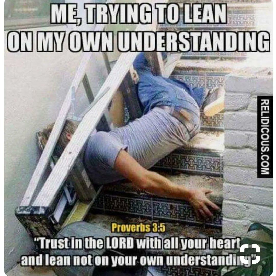 FentressValerie's tweet photo. Proverbs 3:5-6 is the first Bible verse I ever memorized, but that doesn't make it any less hard to do. But sometimes a laugh helps along the way. #blogging #parentingblog #biblicaparenting #biblicaltruth #everydaybusy #childrensauthor #simplestoriesbiblicaltruth #bloggingmom https://t.co/2dot1VAZ7o