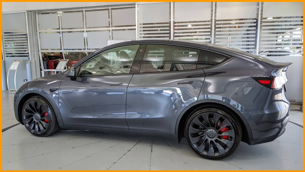 ecar1's tweet photo. This Pre-Owned 2022 #Tesla Model Y Performance has All-Wheel Drive, spacious seating for up to five, and less than 5,000 miles on it! Hurry, because it won't be here for long! Learn more: https://t.co/aQmaBEwTdJ https://t.co/3IYNbEgKNL