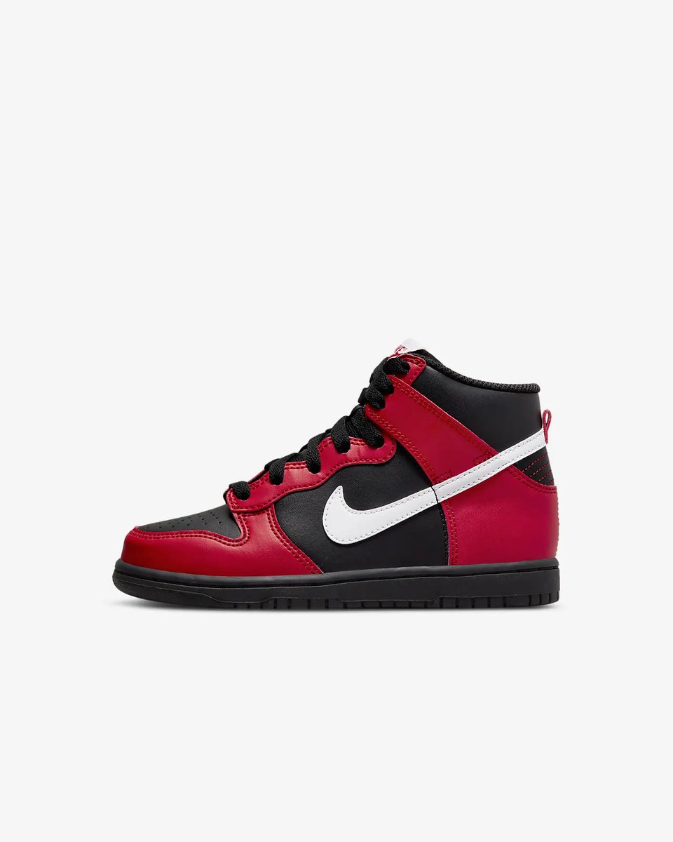 PS Nike Dunk High 'University Red / Black'

bit.ly/3TnkZgj