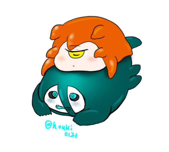 ファンアートですわ...🐙 