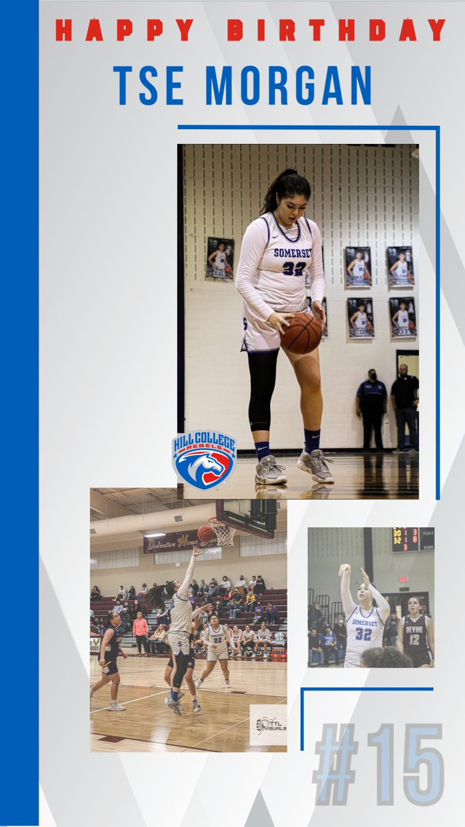 HillWBB's tweet photo. Join us in wishing @tsenizhoni34 a Happy Birthday!! #let'sGo #15 #RebelsBasketball https://t.co/1fUaHPbieO