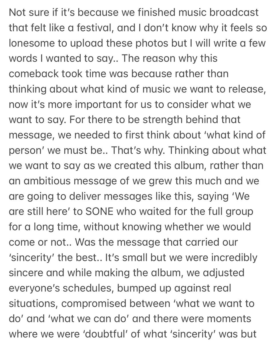 SonexStella's tweet photo. [TRANS] Sooyoung’s Instagram Post

#GG4EVA 💗😭💗😭💗😭💗😭💗 https://t.co/Mgx0wAbeiX
