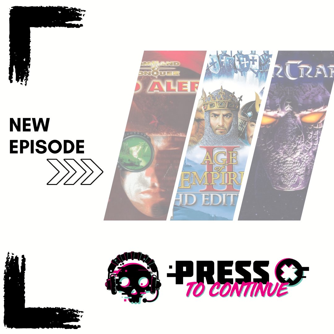 pxtcpodcast's tweet photo. 🚨New Episode is Live 🚨

This episode, we are all things RTS. That means C&amp;C, Red Alert, Total Annihilation and Blizzard blockbusters like StarCraft and Warcraft. 

Also, watch out Germany, Press X To Continue is heading to @gamescom  

➡️https://t.co/0DATEbnsz2 https://t.co/bq4rjIAFSn