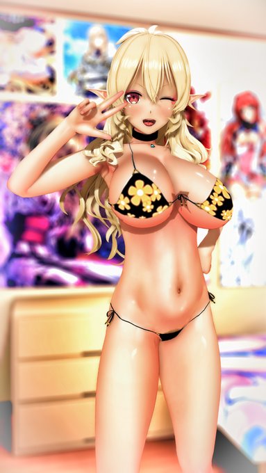 まりんちゃんっぽい水着 