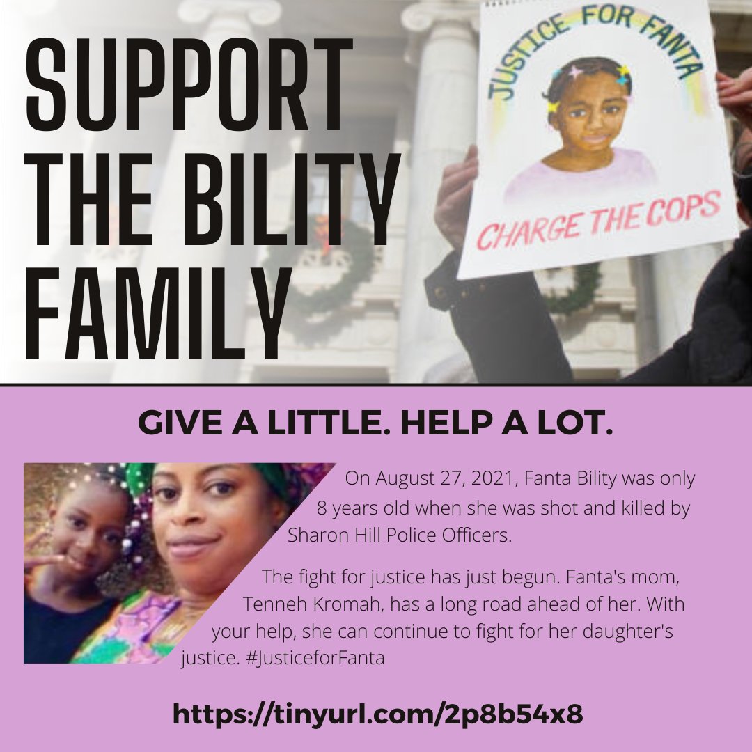 justiceforfanta's tweet photo. Visit https://t.co/2NMkFiiyo8 to support The Bility Family!
#Weneedyou #Support #FantaBility #Sayhername #JusticeforFanta #Tellthetruth #FantasTruth https://t.co/4Nw8p055Wk