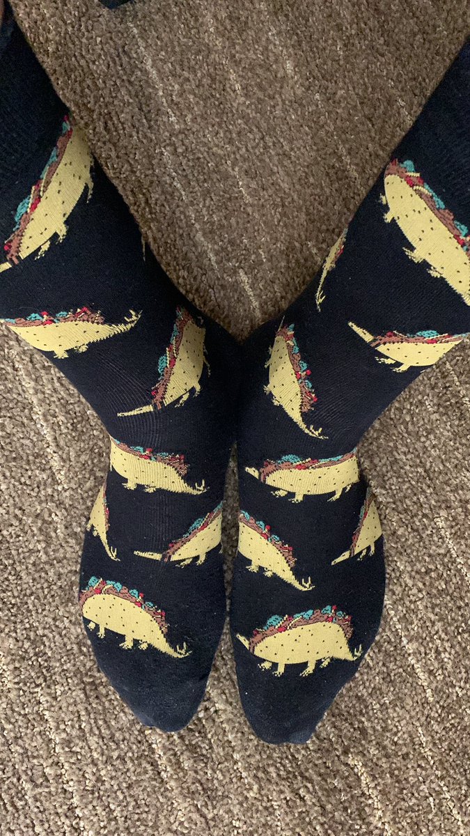 CamMcWilliam's tweet photo. #TacoTuesday #tacosaurus #tacos #funsocks https://t.co/GbYLyf13yD