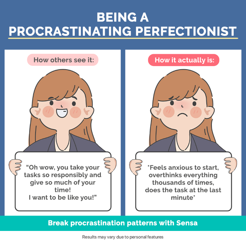 SensaHealth's tweet photo. Procrastination is not laziness. It’s an emotional regulation problem that can contribute to stress and anxiety. Explore science-based techniques to overcome procrastination and feel better.