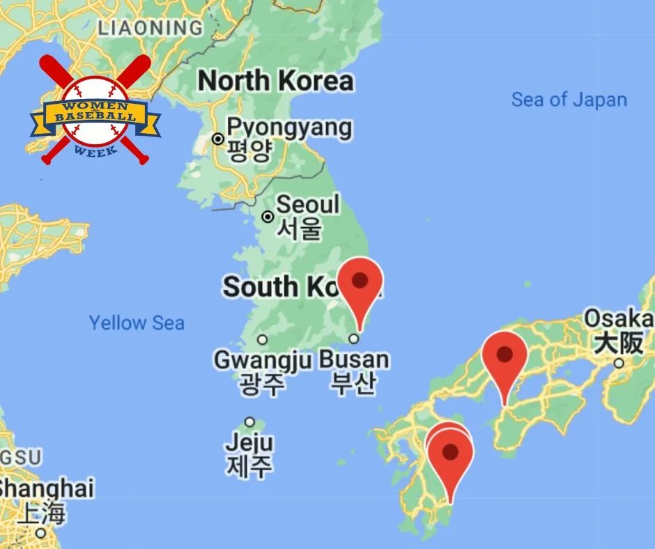 ryangwoodward's tweet photo. Today's #HeritageTrailTuesday takes us to Gijang-Hyundai Motors Dream Ballpark in Gijang-gun, Busan, South Korea, site of the 2016 Women's Baseball World Cup. Find this location and more on the #WomensBaseballHeritageTrail (link in bio).
#WomeninBaseball #BaseballMap https://t.co/OycKFYMO70