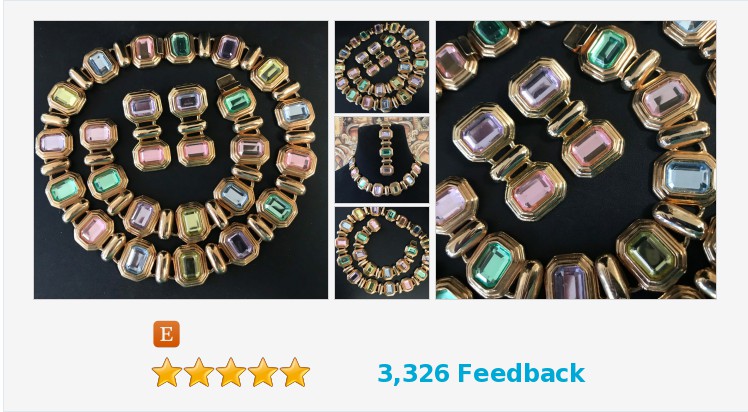 MartiniMermaids's tweet photo. Vintage Necklace Bracelet Dangle Drop Earrings Pink Blue - #colorfulglass #rhinestone #parure #jewelryset #vintagejewelry #necklace #earrings #bracelet #pink #lavender #green #yellow #highend #jewelry #vintageshop #martinimermaid Martini Mermaid on #etsy https://t.co/MCobB8tzzU https://t.co/gABzXtW9Z9