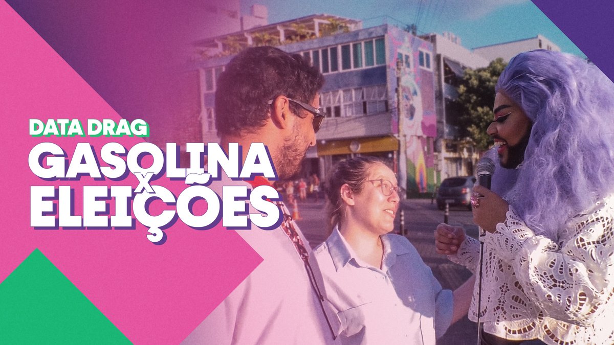 Tá no ar nosso primeiro Data Povo nas ruas. Bora dar RT e comentar as tags? #datadrag #datapovo. Todos os dias teremos um vídeo nas ruas conversando c as pessoas sobre eleições, gasolina, Petrobras, alimentos, inflação... O POVO NÃO É BESTA! 
<a href="/DoutoraDrag/">Doutora Drag</a> 
youtu.be/AtmZnUlFwIw