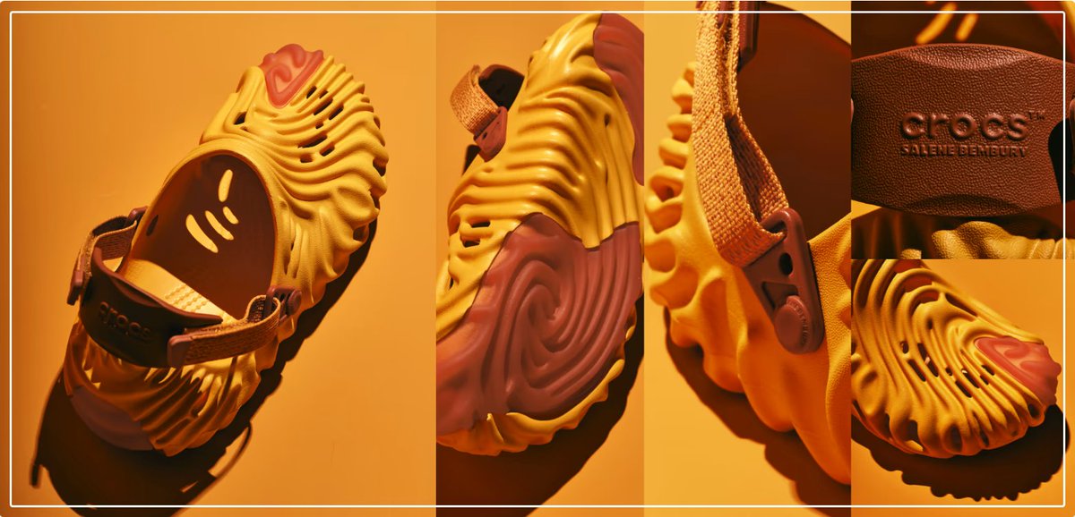 SOLELINKS's tweet photo. Ad: Salehe Bembury X Crocs Pollex Clog 'Cobbler' online raffle almost live via Crocs US => https://t.co/HGgM0xMk84 https://t.co/Ygh9TJBgxO