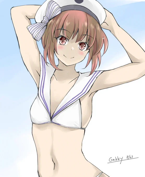 #艦これ版真剣お絵描き60分一本勝負_20220823#艦これ版深夜の真剣お絵描き60分一本勝負 マックスたん 
