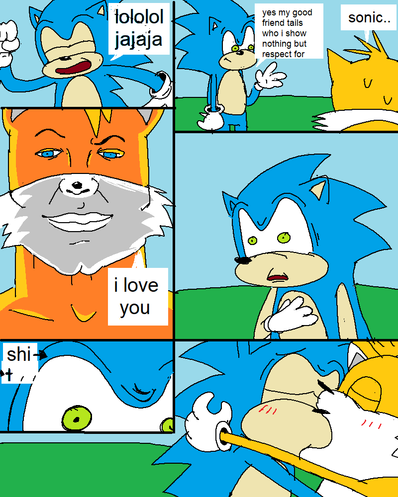 lukes_art_stuff's tweet photo. fanmade tails gets trolled comic this took 8 months https://t.co/Z88b4nbWuY
