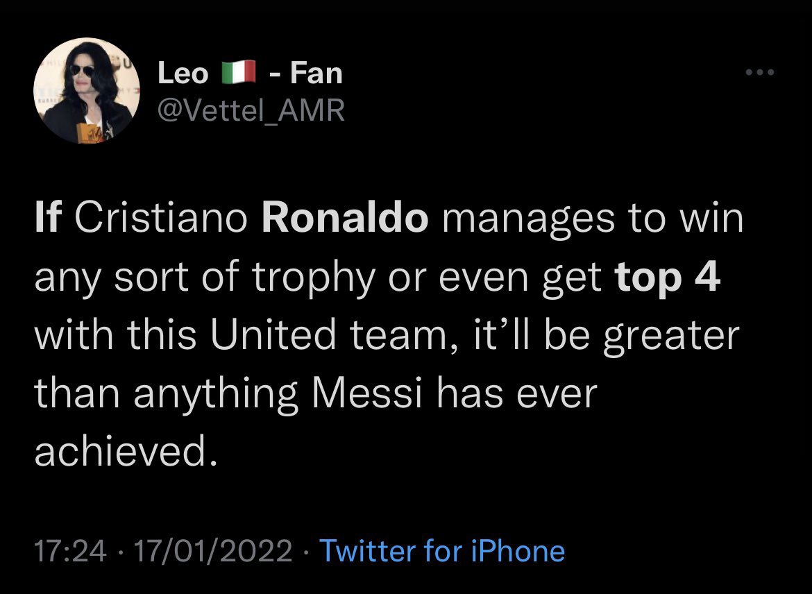 KieranCFC88's tweet photo. the standards have dropped in every tweet, and he still can’t achieve it 😭😭 https://t.co/VmRbaVYpWw
