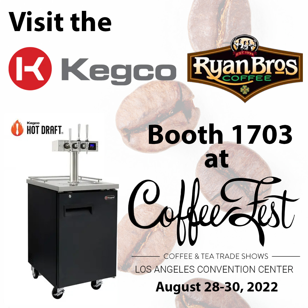 beveragefactory's tweet photo. Check out the Kegco Hot Draft live at @CoffeeFestShow ! Kegco and Ryan Bros Coffee will be at Booth 1703! ☕️☕️☕️ #coffee #CoffeeLover #CoffeeTime #CoffeeDay #coldbrewcoffee #coldbrew #hotdraft #kegco #kegcohotdraft https://t.co/S1dvapkuuG