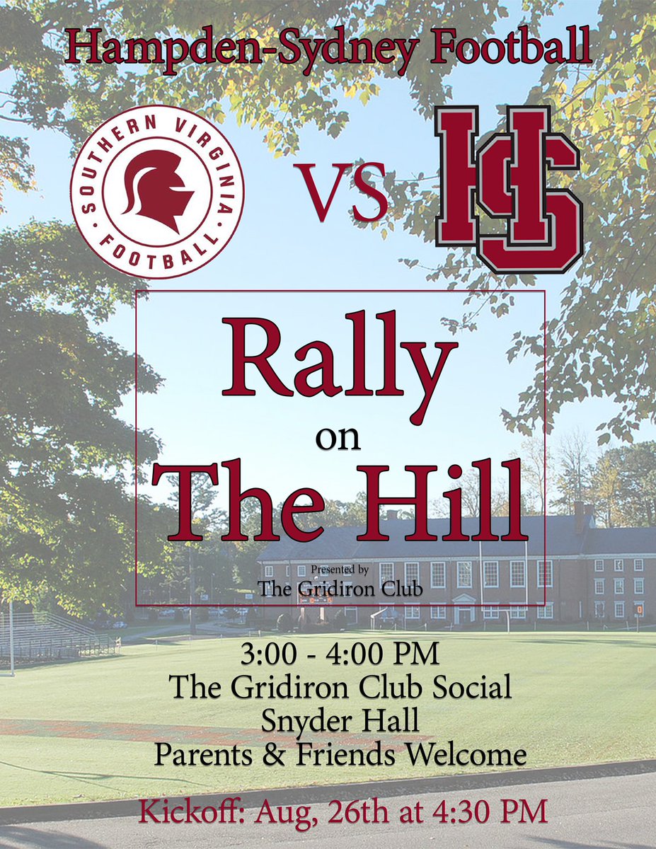 HSC__FOOTBALL's tweet photo. Scrimmage vs SVU this friday‼️

#RallyOnTheHill #WIN #rolltigers🐅 https://t.co/Ow7jMRT7Za