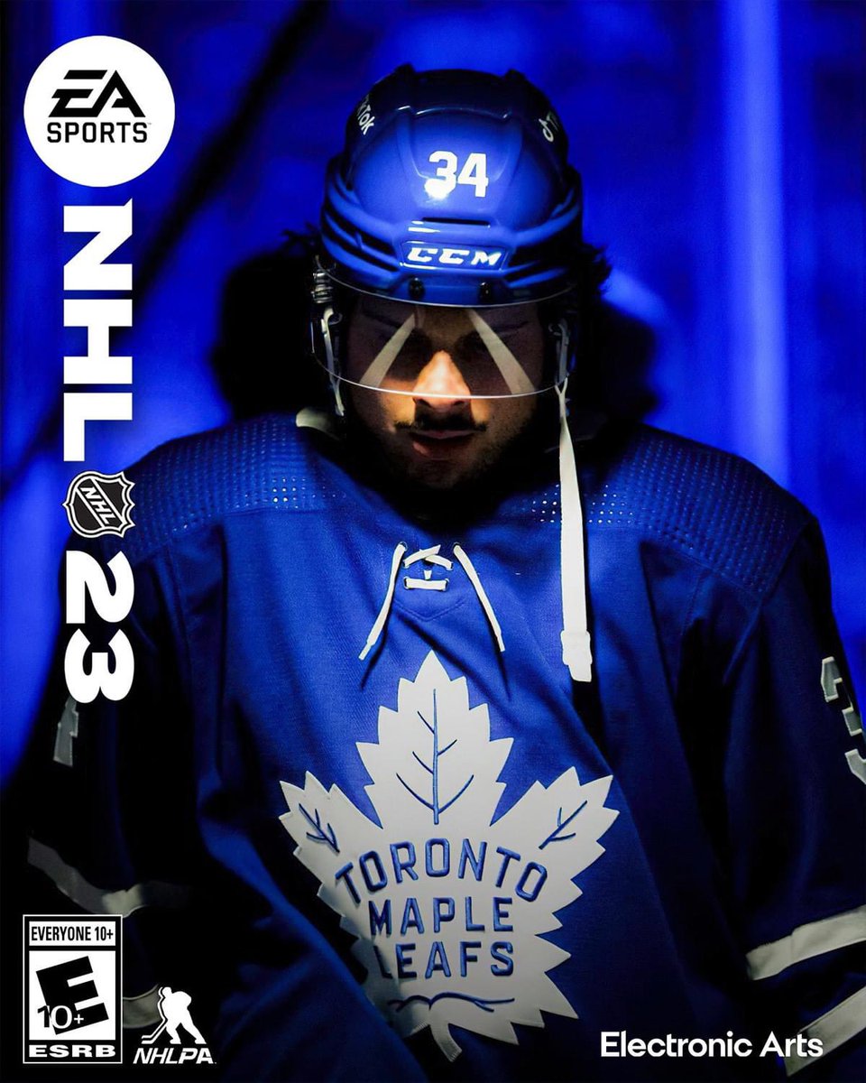 Byfuglienx33L's tweet photo. I’m seriously gonna give $100 bucks to a random person if we are getting another Auston Matthews Cover for NHL23. Retweet to participate. https://t.co/bCV4zZxE8S