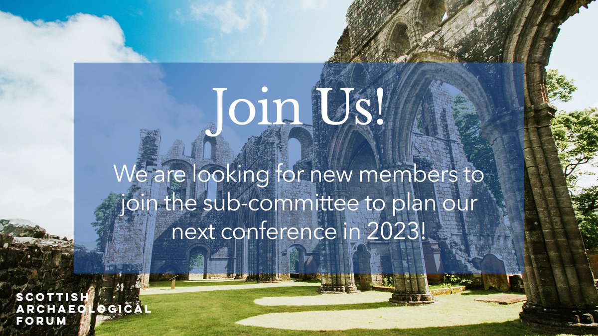 scotarchforum's tweet photo. ✨Join our Committee!✨

We are looking for new members to join the sub-committee to plan our next conference in 2023! 

For more information and to apply go to: https://t.co/peR1IBeuiY https://t.co/5FPwoGvTko