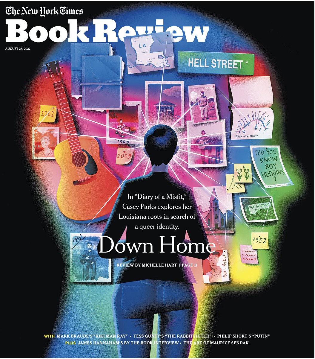 caseyparks's tweet photo. Well, I am straight-up crying. I didn't even know to dream for this: My book is on the cover of next week's New York Times Book Review. Roy longed for people to know and remember him. He was sure no one would. Wow. How wrong he was. https://t.co/qe4CquCqed