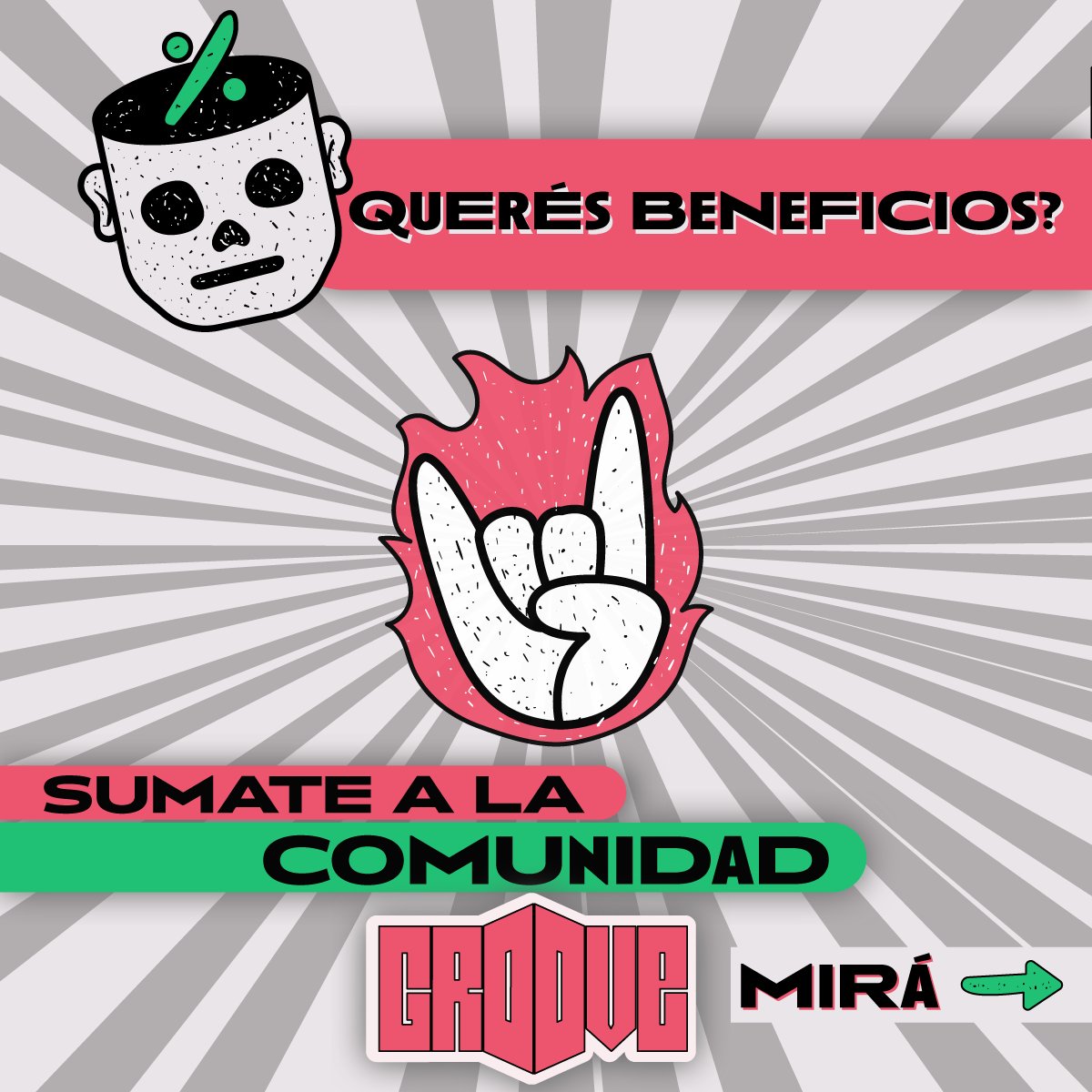 GroovefmOk's tweet photo. 🥰¡ANTES QUE NADA QUEREMOS SEGUIR DÁNDOLES LAS GRACIAS!

🤝GRACIAS A QUIENES SE SUMAN SEMANA A SEMANA A LA COMUNIDAD🤝

👉🏼SI TODAVÍA NO TE SUMASTE, TE CONTAMOS: https://t.co/l6s7YcMClZ