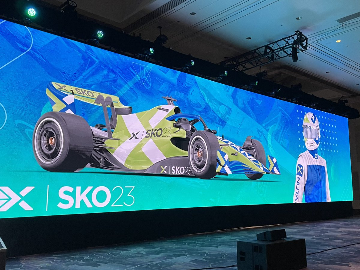 timjpowers's tweet image. Start your engines… time to get rev’d up for #Nutanix sales kickoff. #formulax