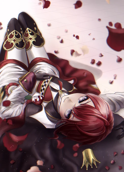 去年の再掲失礼しますお誕生日おめでとう #リドル・ローズハート誕生祭2022 