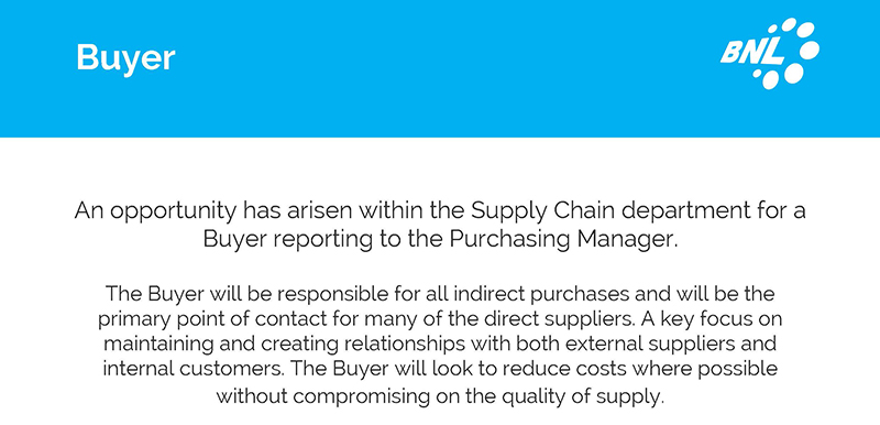 We are #hiring again! We are #recruiting for a new #Buyer role. ⬇️  
bit.ly/3QIjyXH

#purchasing #purchaser #supplychain