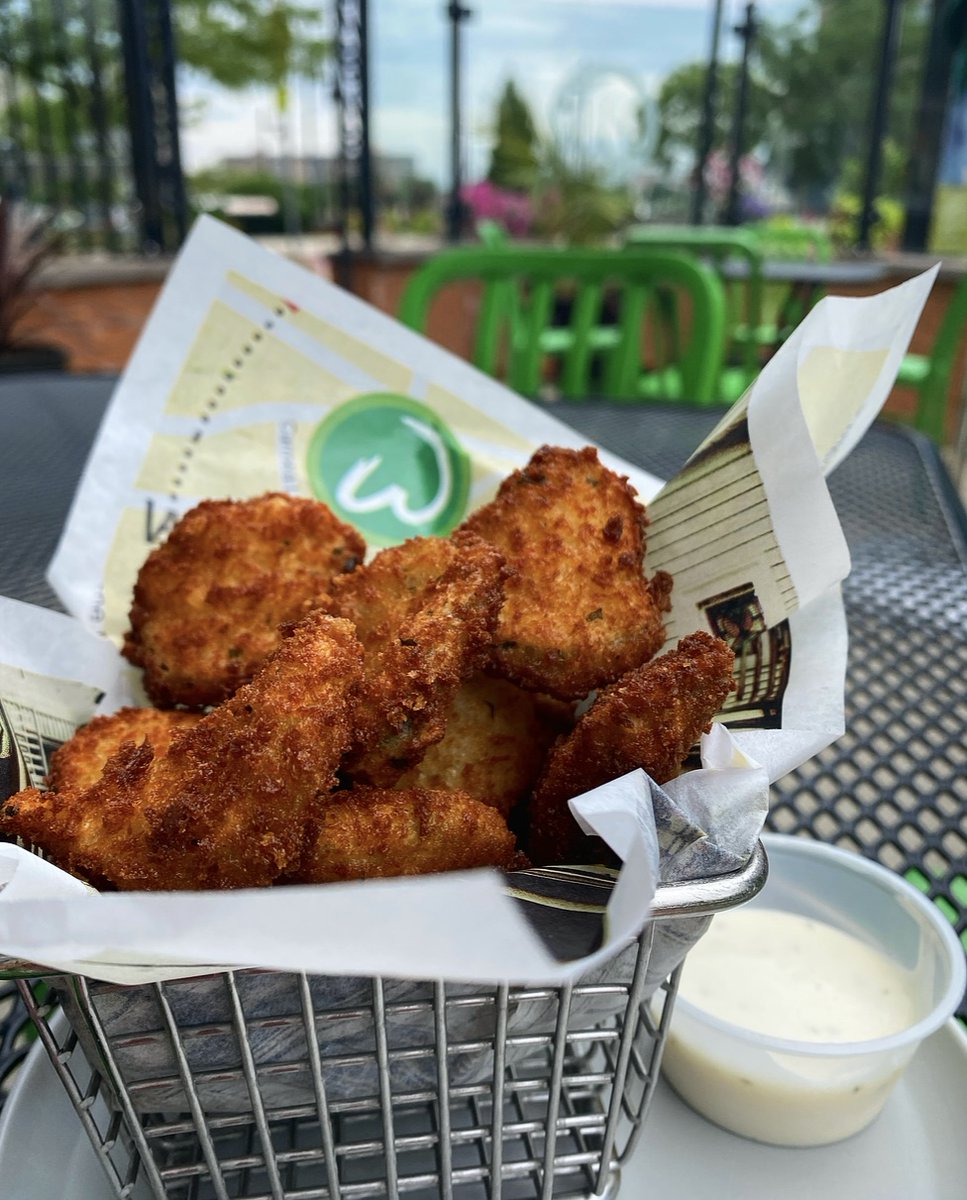 Wahlburgers on Twitter "Current obsession fried pickles."