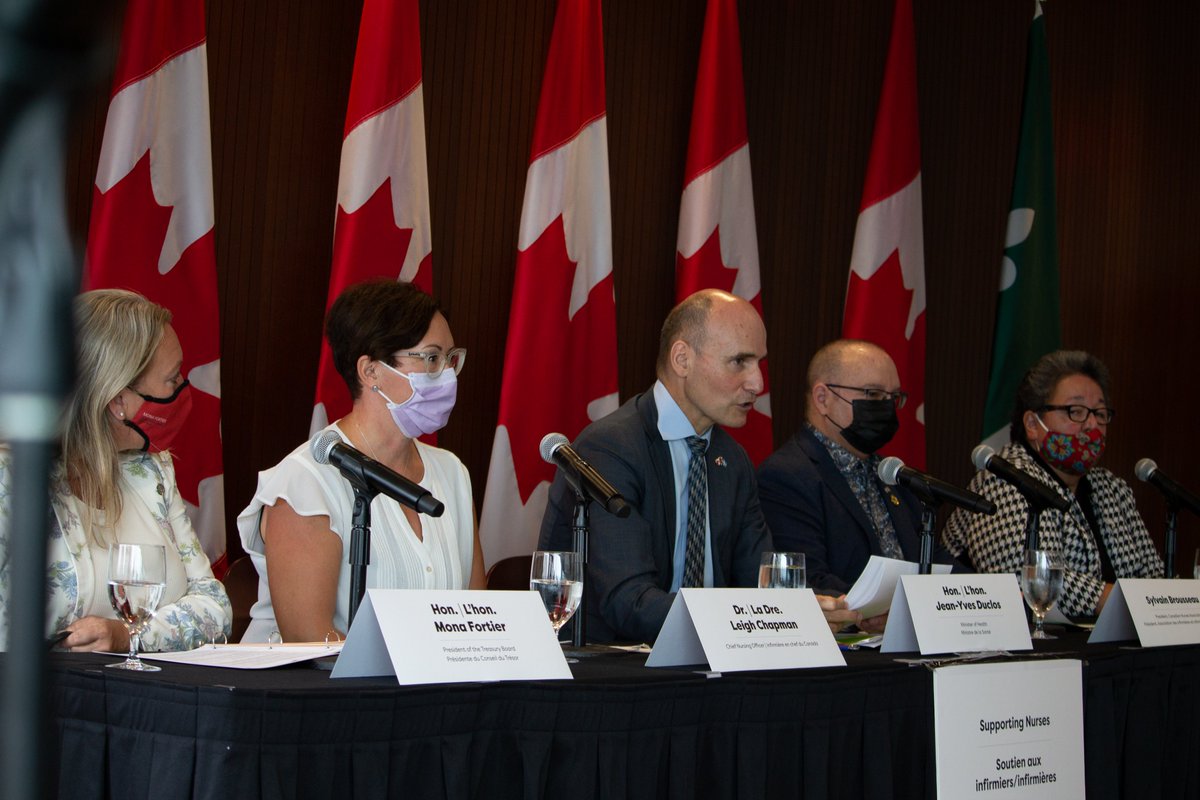 jyduclos's tweet photo. Nurses made it clear—🇨🇦 needs a Chief Nursing Officer to facilitate the incorporation of nurses' perspectives at the national level. Recognizing nurses' role in policy &amp; practice, our gov't reinstated the position, appointing Dr. Leigh Chapman as #CNO.
https://t.co/kjP8NEQp5y https://t.co/DyJha5YbOJ