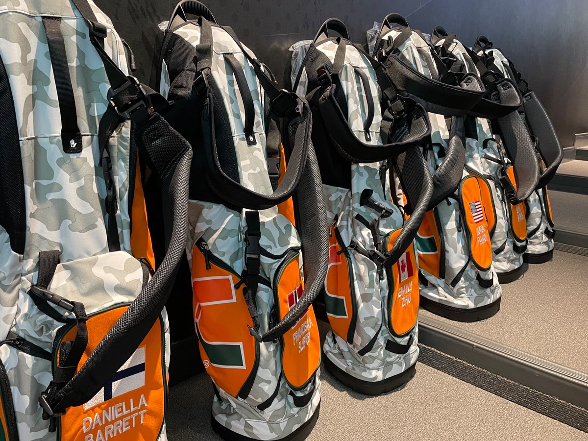 Very excited and privileged to help <a href="/coachjaniceUM/">Janice Olivencia</a> kick off her first season with <a href="/hurricanesgolf/">Miami Hurricanes Golf</a> 🙌🏻
