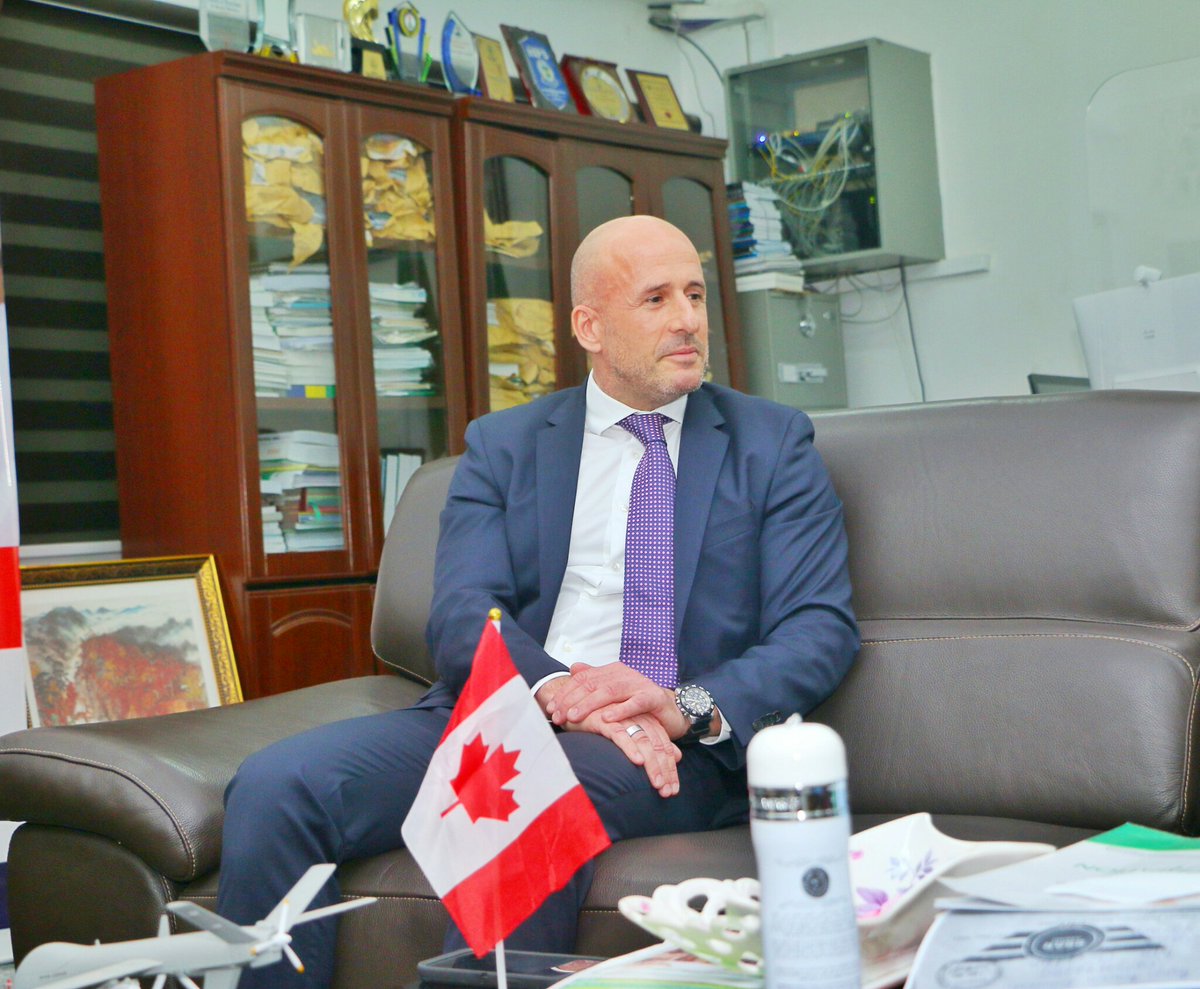 His Excellency, James Christoff, Canada High Commissioner to Nigeria, visited the Ministry of Police Affairs today, in furtherance of government's drive to deepen policing, through cooperation with strategic foreign nations.