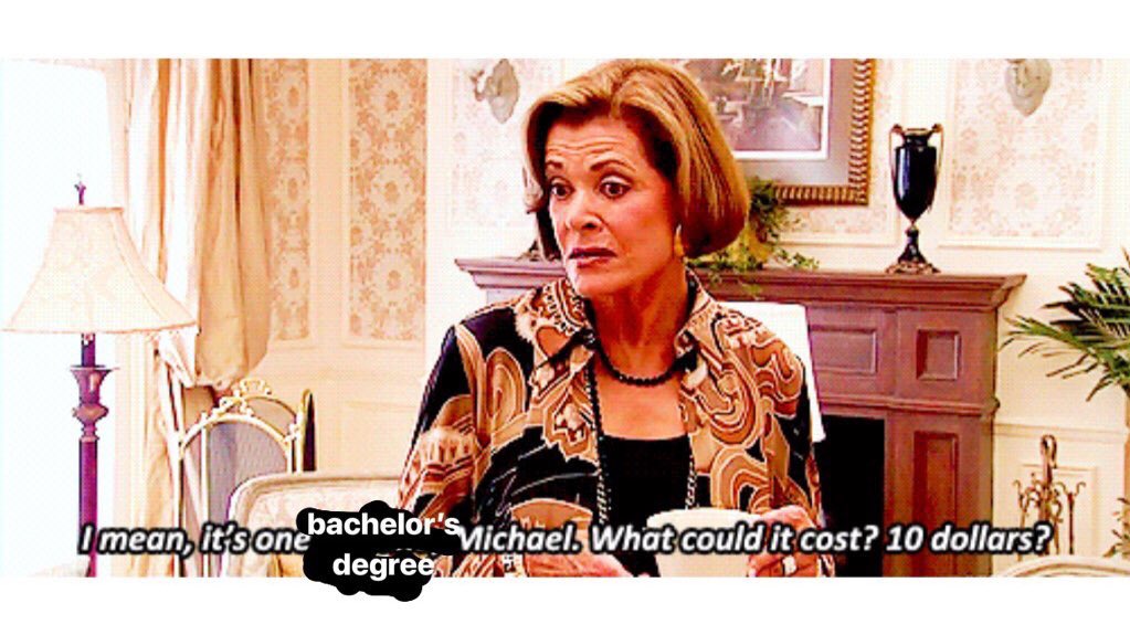 rainygay1's tweet photo. Boomers complaining about student loan forgiveness https://t.co/xCYh6AwEQU