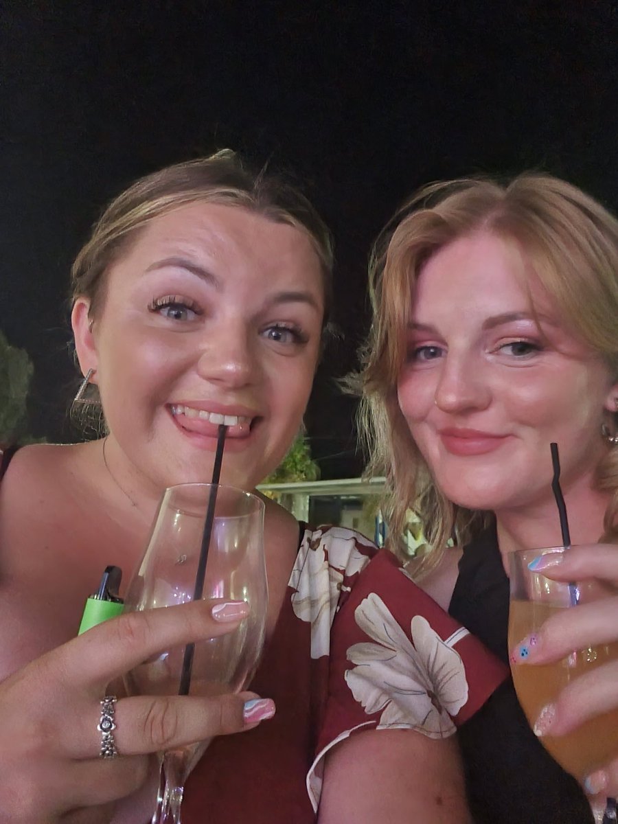 Decided I'm not returning to teaching in September and I'll just explore the Greek Islands with my bestie forever ☀️💃🏽🥰