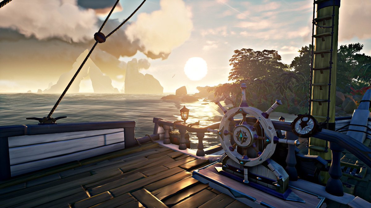 Sunrise 🌞 #SeaOfThieves #Xbox