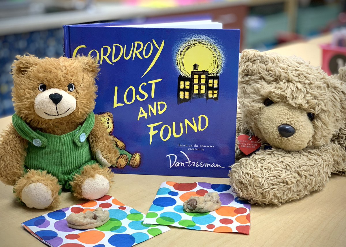 Sharing is caring!  🐻🍪🐻

Corduroy and Share Bear know there’s nothing better than <a href="/CrumblCookies/">Crumbl</a> and a good book!! 🍪📘💕

Thank you Rattner Family! #VMEPatriots