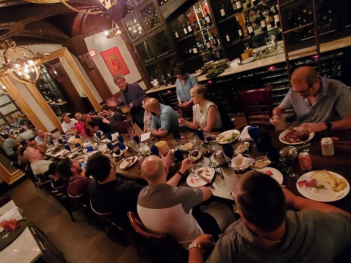 Joysystems's tweet photo. Joy Systems has a long history with the #Insight Miami Office. We've known the team for over 20 years now, back when they were #TigerDirect. It was great catching up with everyone and enjoying some delicious steak at #TexasDeBrazil #JoySystems #Miami #Steak #refurbs #churrascaria https://t.co/tPqfvkwTlA