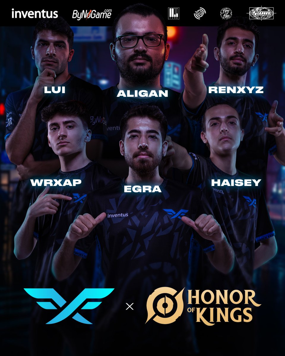 firefluxmobile's tweet photo. SAHNE BİZİM! ⚔️

İşte karşınızda Honor of Kings'de mücadele edecek takımımız. 🔥

🔷 Yunus "Lui " Ataş
🔷 Hasan Can "Egra" Korkut
🔷 Soner "Renxyz" Çevik
🔷 Kürşad Sabri "Haisey" Biderci
🔷 Berkay "Wrxap" Dikilitaş

🔷 Yaşar Ali "Aligan" Can (Koç)

Hoş geldiniz beyler! 👊 https://t.co/ci6Zijt4S5