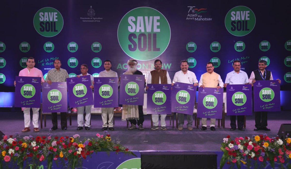 Prabha Mahesh (@prabhamahesh3) on Twitter photo Another exemplary step as the Govt of Goa pledges to #SaveSoil. May this memorandum of understanding bring inspiration to every corner of the Nation and light the way for the rest of the world. -Sg <a href="/DrPramodPSawant/">Dr. Pramod Sawant</a> <a href="/goacm/">CMO Goa</a> <a href="/Outreach_Isha/">IshaFoundation Tamil</a> #MoU Another exemplary step as the Govt of Goa pledges to #SaveSoil. May this memorandum of understanding bring inspiration to every corner of the Nation and light the way for the rest of the world. -Sg <a href="/DrPramodPSawant/">Dr. Pramod Sawant</a> <a href="/goacm/">CMO Goa</a> <a href="/Outreach_Isha/">IshaFoundation Tamil</a> #MoU