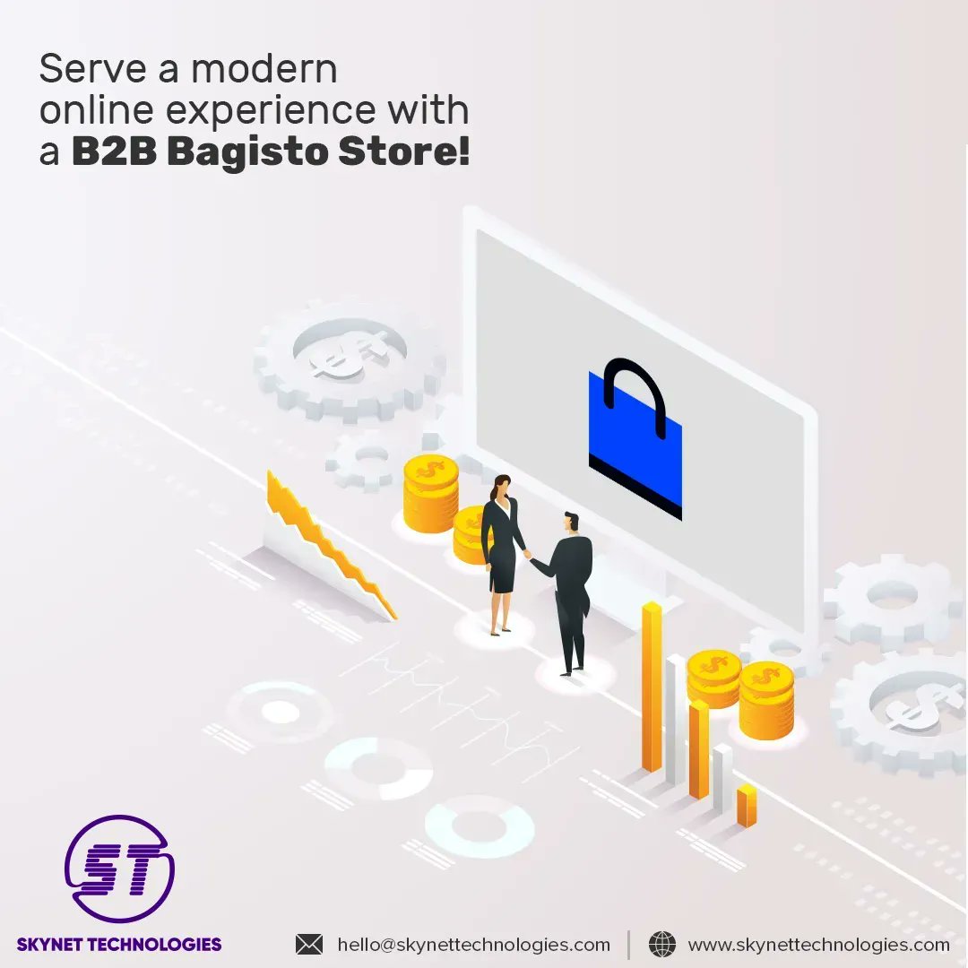 Skynet_LV's tweet image. Serve the modern online experience to your buyers with a B2B eCommerce store built on @BagistoShop
buff.ly/3LLVCkv
#Bagisto #Laravel #LaravelBagisto