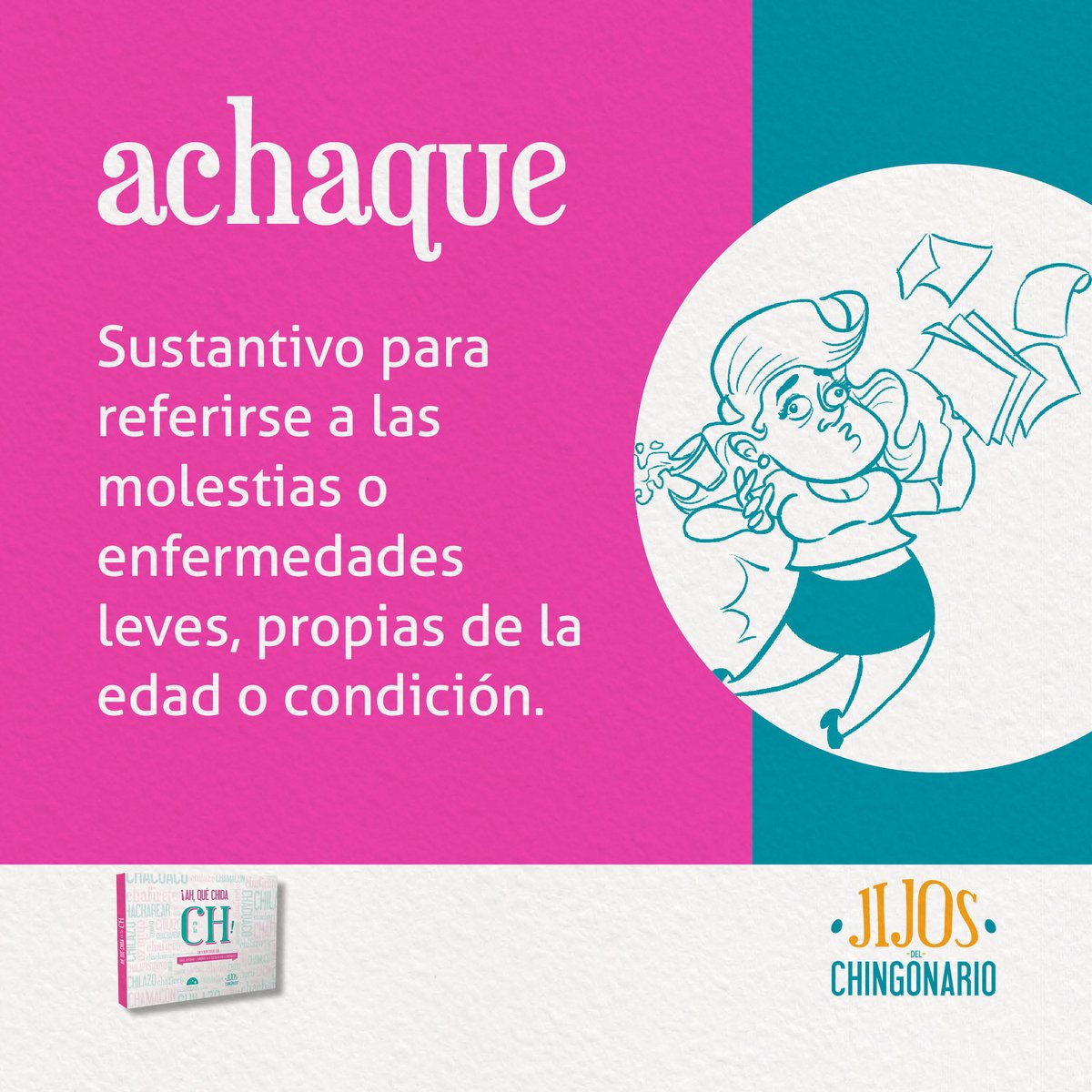 algarabia's tweet photo. ¿Cómo amanecieron hoy mis treintañeros? ¿Ya les dio su primer achaque del día? 🤣
#palabras #quechidalach #achaques #eslaedad #algarabialibros https://t.co/RqHyP8bGMX
