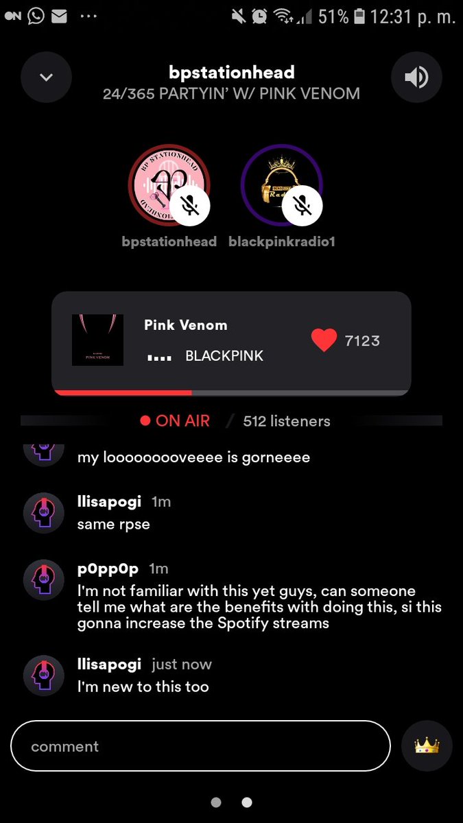 LuBlinku's tweet photo. Siempre haciendo stream.

STREAM PINK VENOM
I'm voting for #PinkVenom by #BLACKPINK as My Trending Song Choice @BLACKPINK https://t.co/qSQVav1lBh