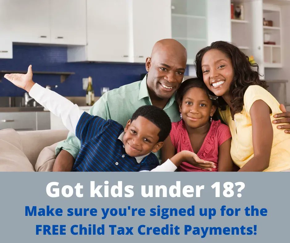 SimplifyCt's tweet image. #CT families with #kids: do you know about the #ChildTaxCredit? You can receive cash paid directly to your family: up to $3,600 total per child!  Get started:
buff.ly/3Axu5zi