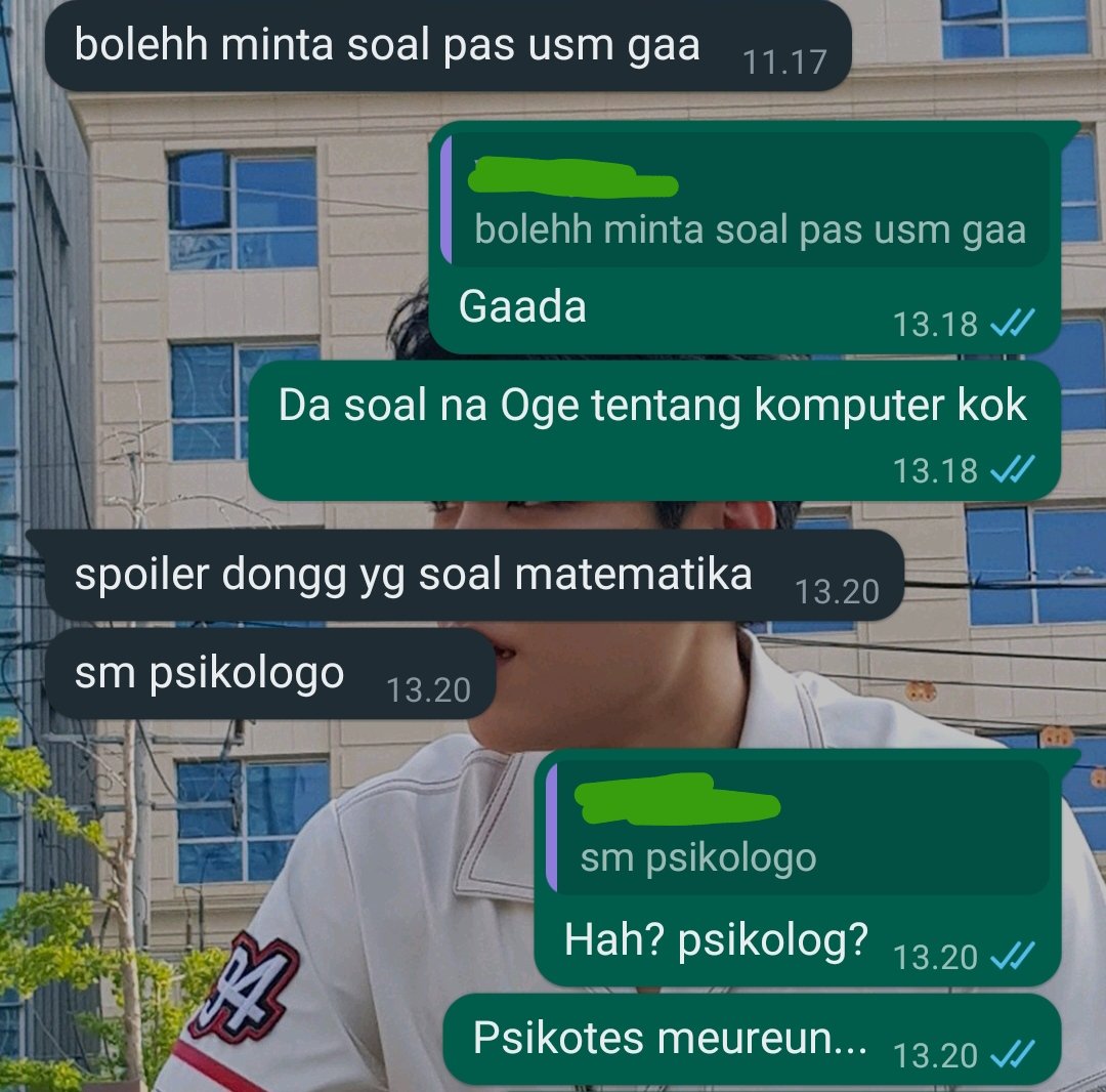 Psikotes ama psikologi typonya agak jauh ya sis...