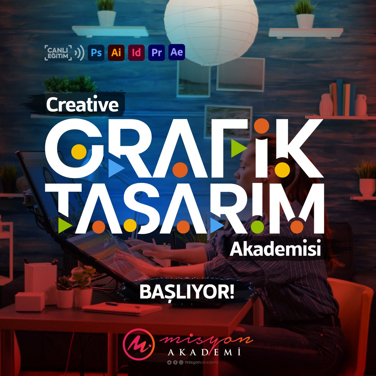MisyonAkademi's tweet photo. Creative Grafik Tasarım Akademisi Başlıyor!

Adobe Creative Cloud Programları 
Uzman hocalar rehberliğinde
Sıfırdan uzmanlığa
Estetik tasarımlar
Misyon Akademi farkıyla!

İletişim: DM

#misyonakademi #grafiktasarım #grafiktasarımdersleri #adobecreativecloud 

@misyonakademi https://t.co/yPQU078XlY